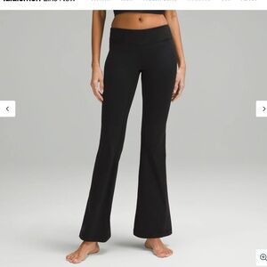 Lululemon Low-Rise Flared Pant